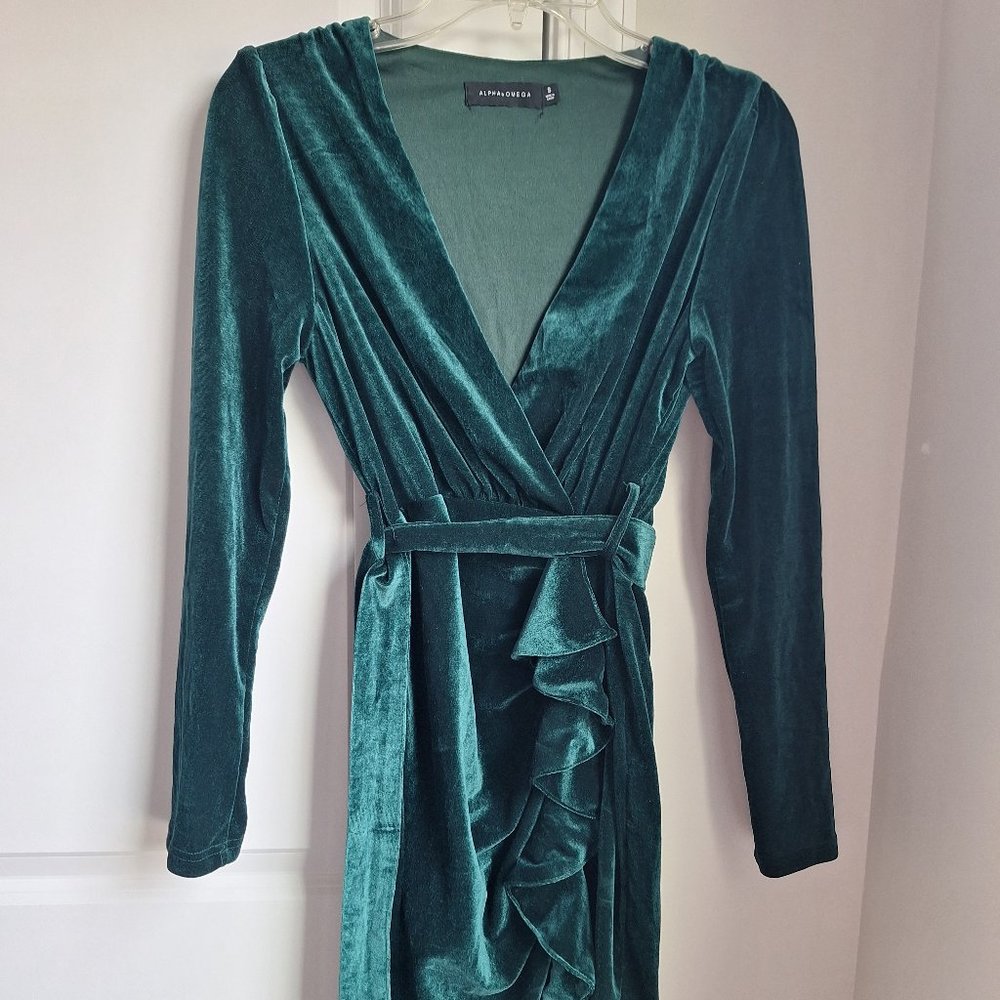 "To Be Loved" velvet dress